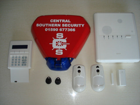 RISCO AGILTY 3 WIRELESS BURGLAR ALARM SYSTEM WITH PIR CAMERAS