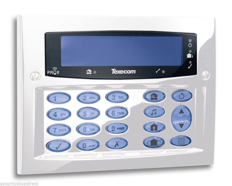 Texecom Keypad Premier Elite Diamond White DBD-0170