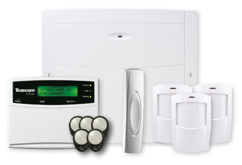 TEXECOM PREMIER ELITE RICOCHET KIT 1 WIRELESS 48-W WITH KEYPAD NO BELL