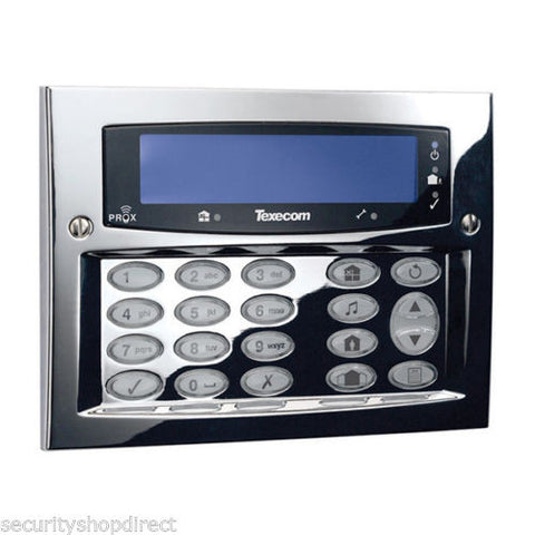 Texecom Keypad Premier Elite Chrome DBD-0127