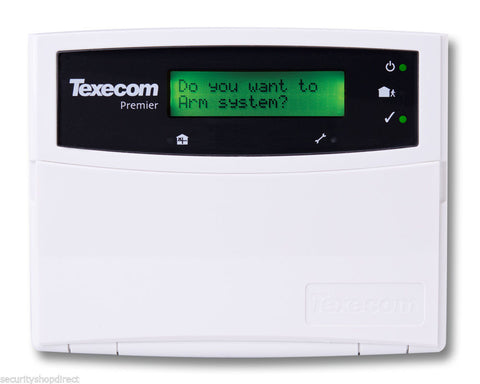 Texecom Keypad Premier Surface White DBA-0001