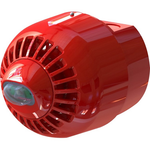 KLAXON BEACON CONVENTIONAL HORN WALL RD BODY/WH IP65 ESC-5003