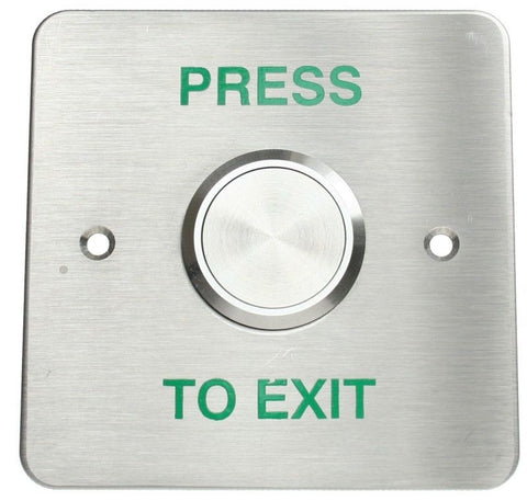 SPB-SS-Surface Contract Lock s/steel surf exit button
